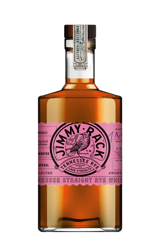 Jimmy Rack Tennessee Straight Rye Whiskey